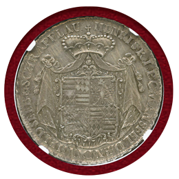 ドイツ マンスフェルト・ボルンシュテット 1774年 ターラー 銀貨 NGC MS62