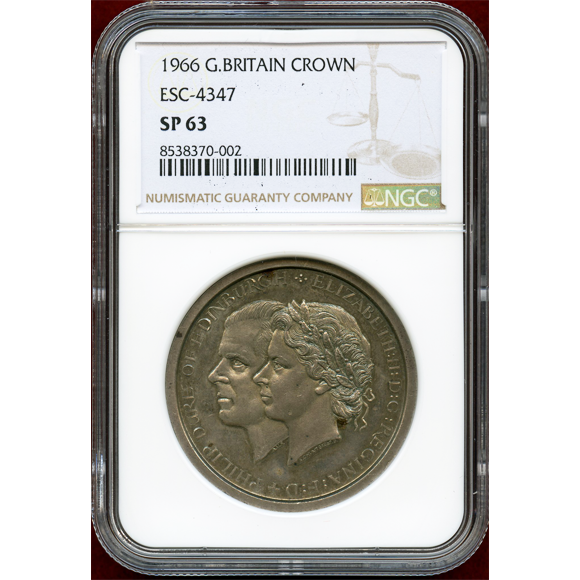 JCC | ジャパンコインキャビネット / イギリス 1966年 パターン 試作