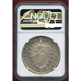 ハンガリー 1742年 ターラー銀貨 マリア・テレジア、マドンナ NGC AU58