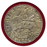 イギリス (1644年) クラウン銀貨 チャールズ1世 コピー版