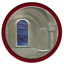 リベリア 2005年 10ドル(2oz) 銀貨 ティファニーアートⅡ