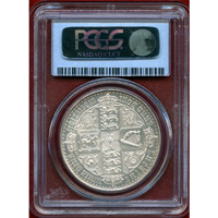 【SOLD】イギリス 1847年 銀貨 ヴィクトリア ゴシッククラウン UNDECIMO PR63