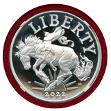 アメリカ 2013W $1 銀貨 イーグル NGC SP70 ENHANCED FINISH ER