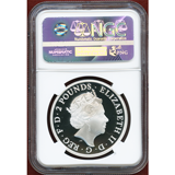 イギリス 2017年 2ポンド 銀貨 クイーンズビースト ユニコーン NGC PF70UC